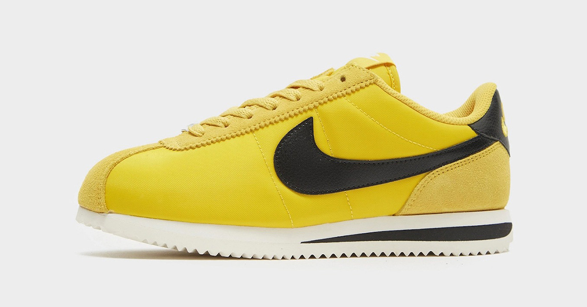 Retailer decken einen Nike Cortez „Yellow/Black“ auf